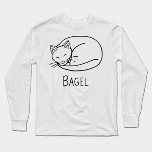 Cat bagel Long Sleeve T-Shirt
